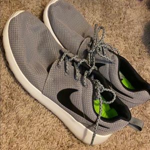 Grey Nike sneakers